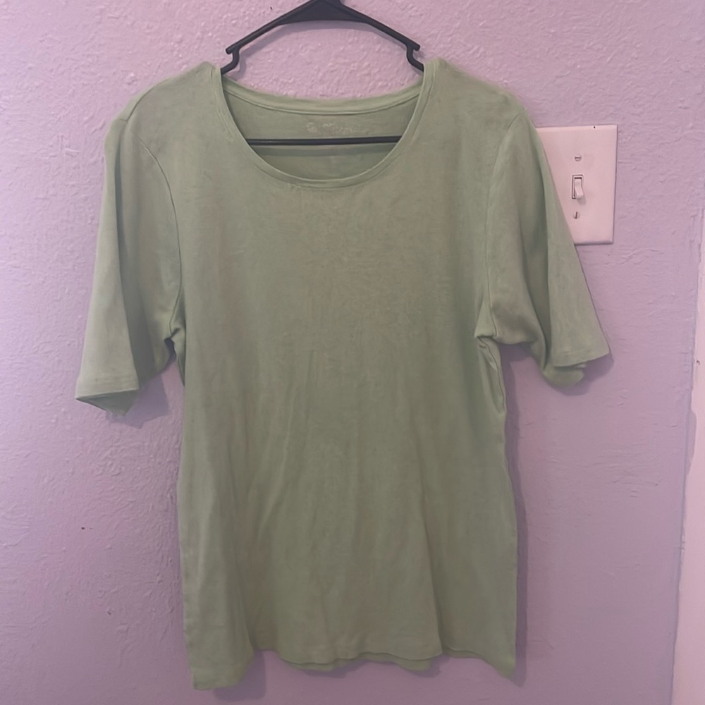 Green Cotton Top